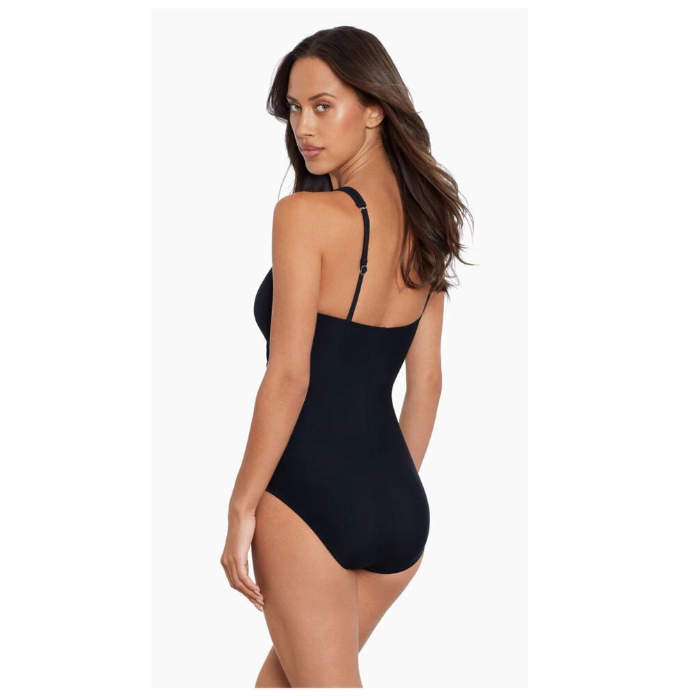 NWT Magicsuit 6017678 Sansa Solid One-Piece Swimsuit Size US/10 - Picture 3 of 11